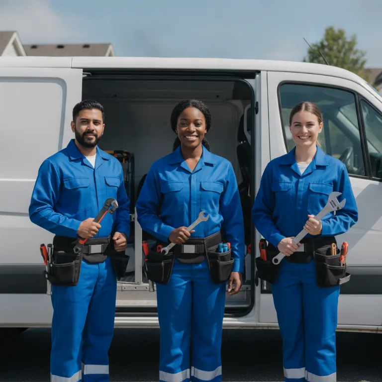 Plumber team in Canary Wharf